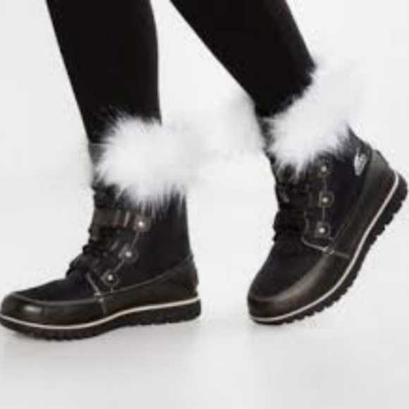 Sorel Joan x Celebration Waterproof Faux Fur Boots - Picture 1 of 7